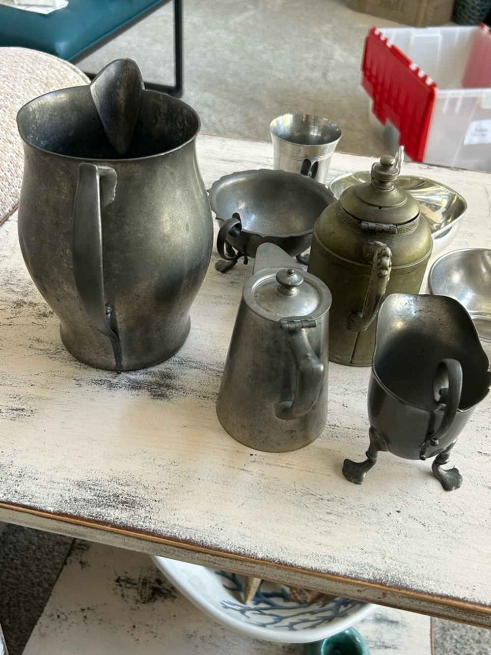 Balden Pewter 8 pieces vintage